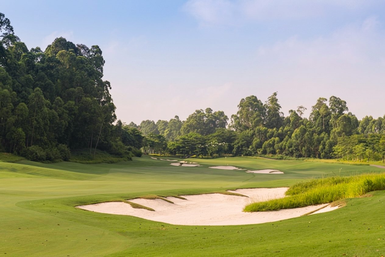 The course at Foshan Golf Club