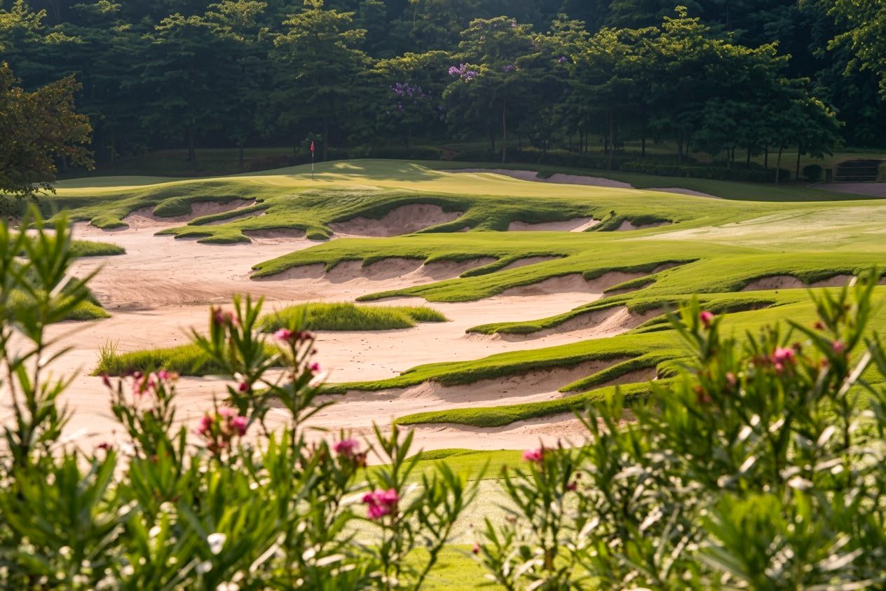 The championship course at Foshan Golf Club