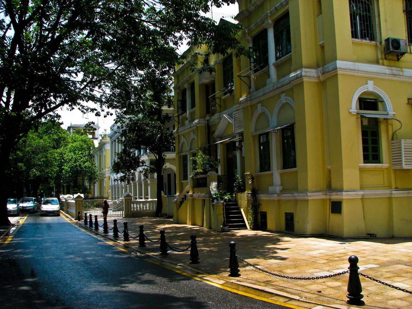 The colonial arcades of Shamian Island, Guangzhou