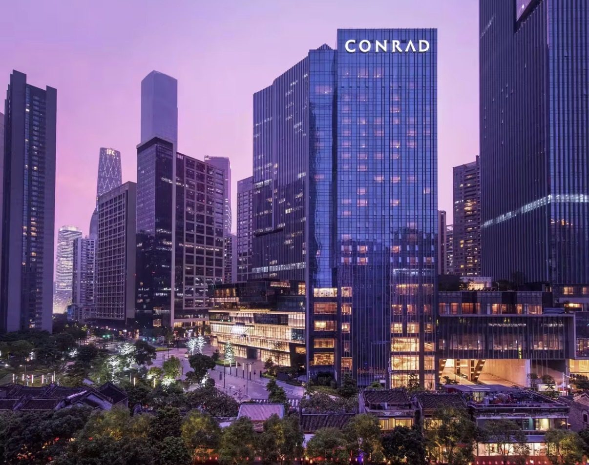 Conrad Guangzhou above Zhujiang New Town