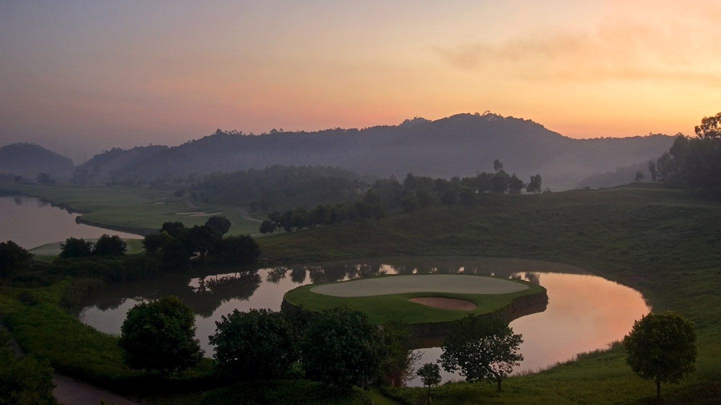 Sir Nick Faldo's course at Mission Hills